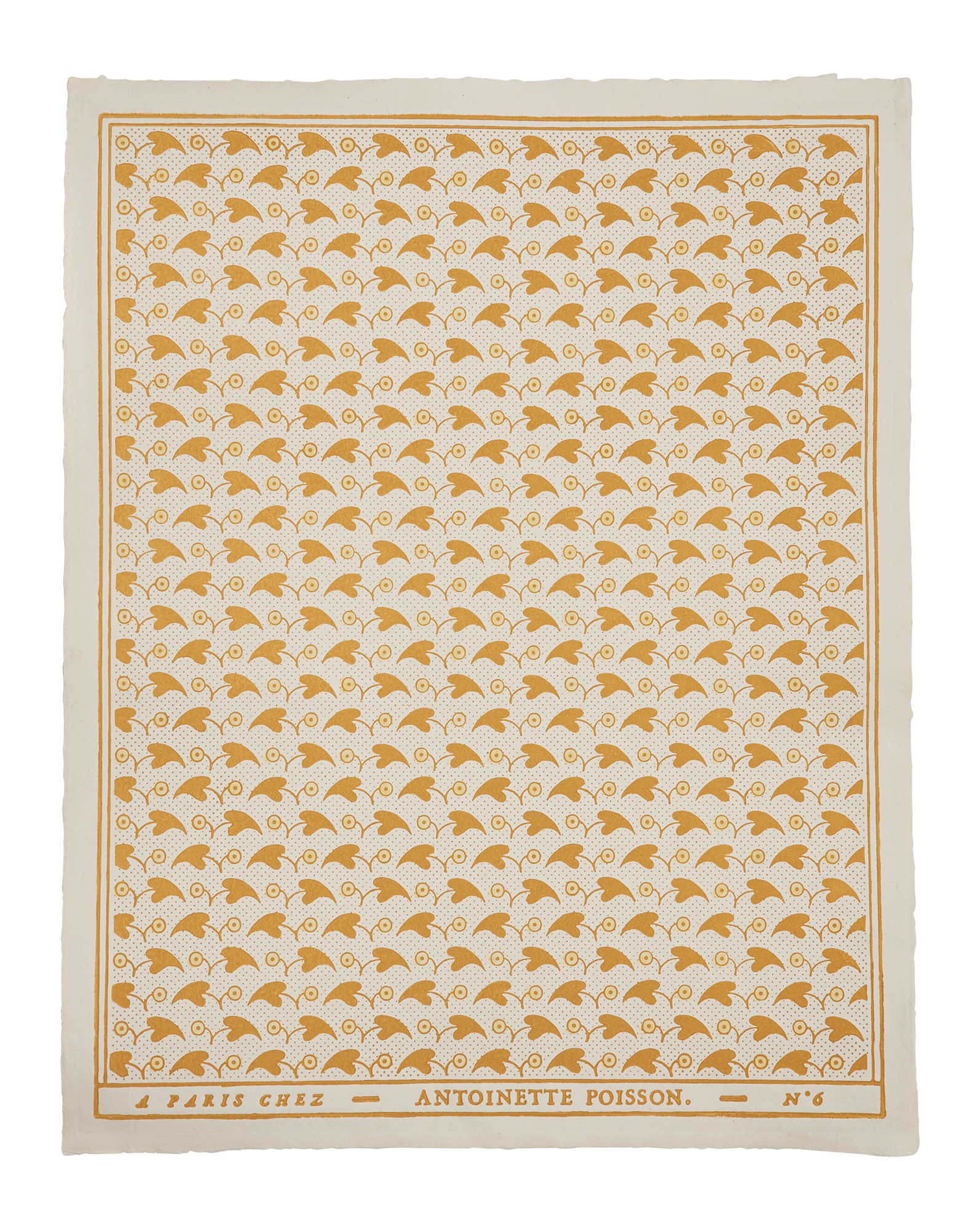 Domino paper "Fleurons"