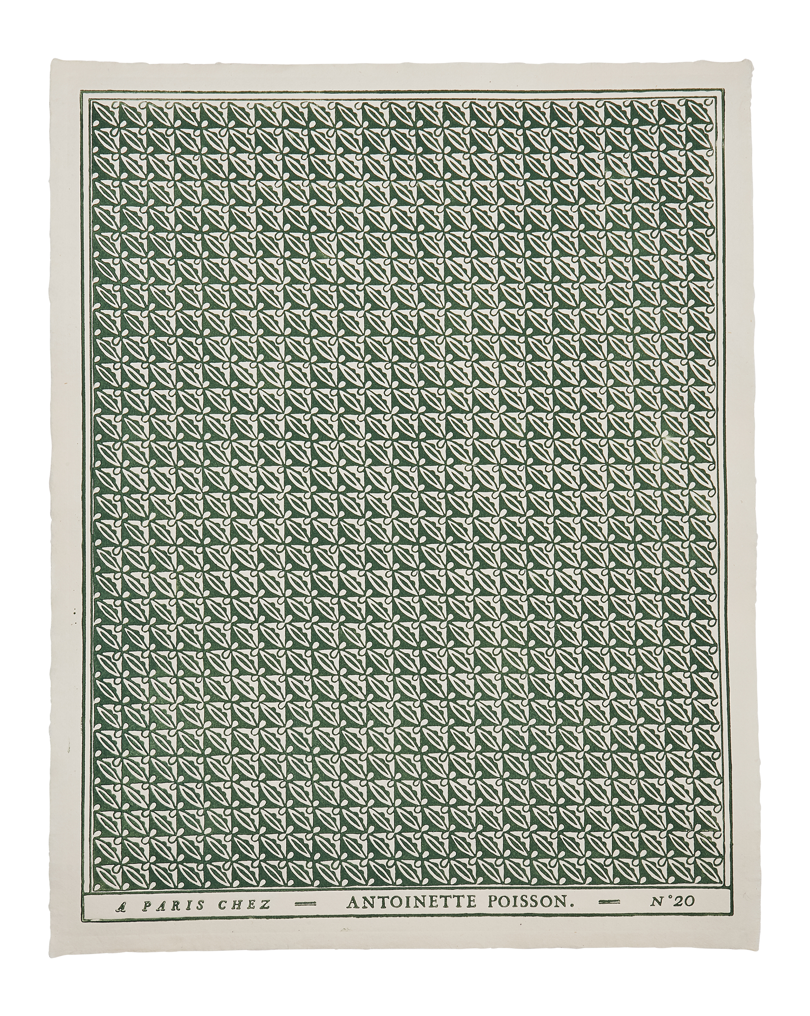 Domino paper "Petits cornets"