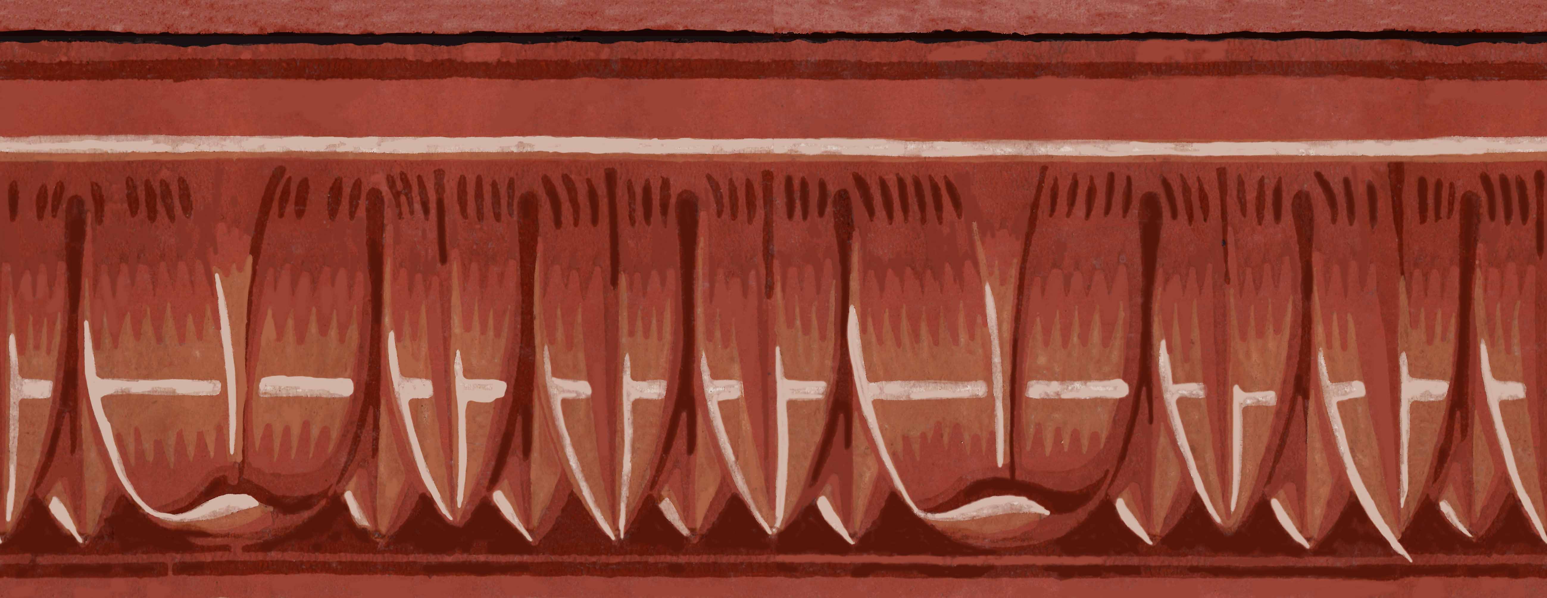 Frise "Bordure palmée"