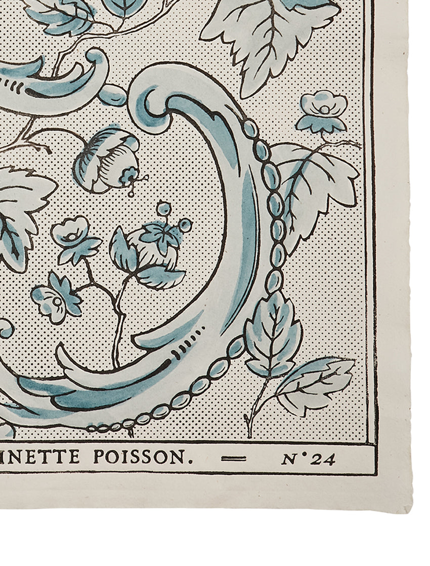 Domino paper "Oiseaux & Feuillages"