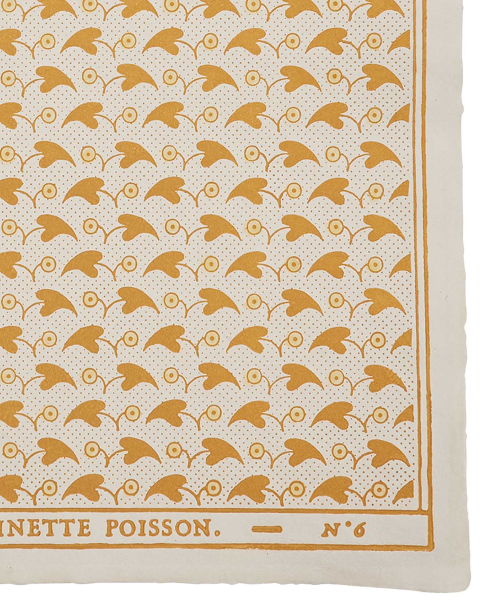 Domino paper "Fleurons"