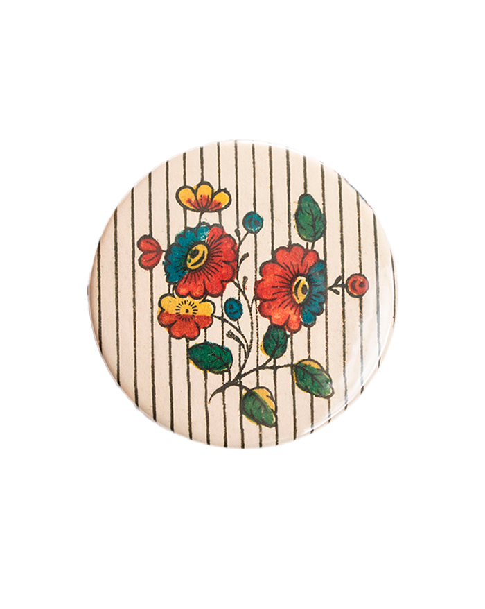 Pocket mirror "Boutonnière"