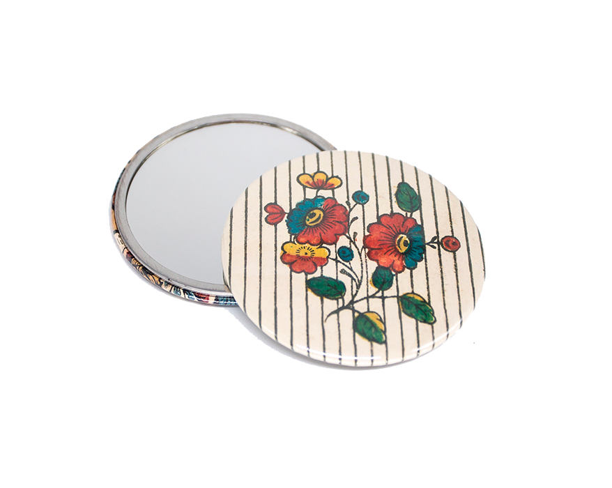 Pocket mirror "Boutonnière"