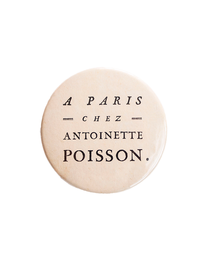 Pocket mirror "A Paris chez Antoinette Poisson"