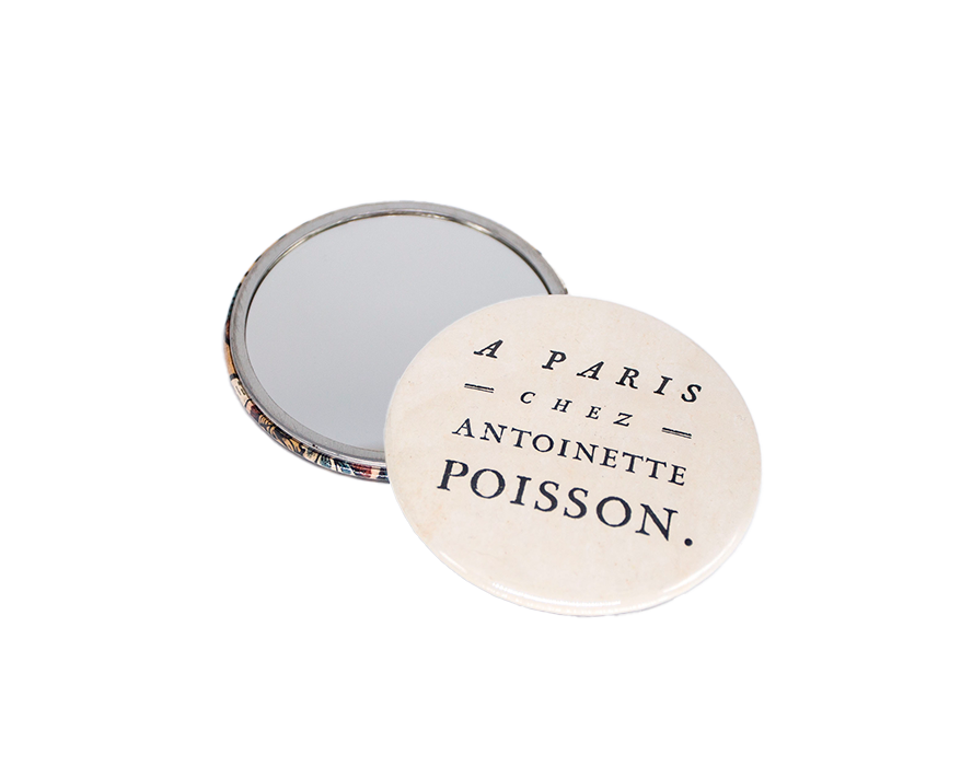 Pocket mirror "A Paris chez Antoinette Poisson"