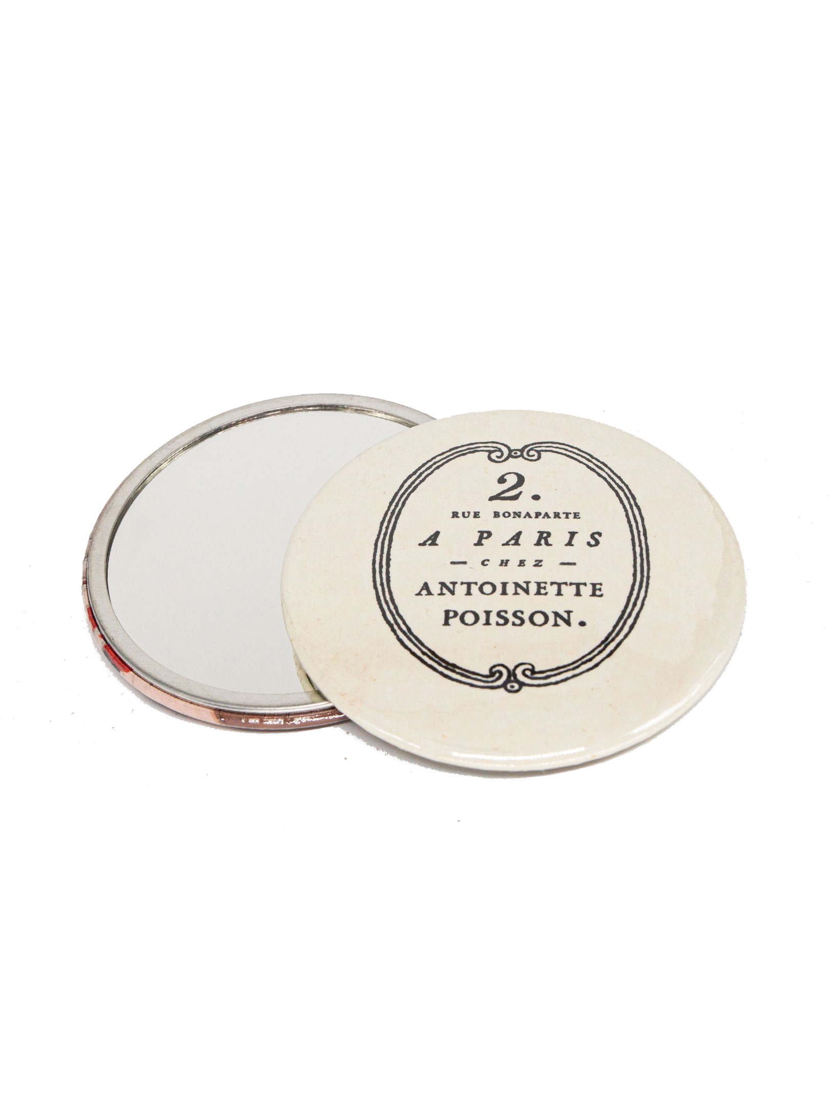Pocket mirror "A Paris chez Antoinette Poisson"