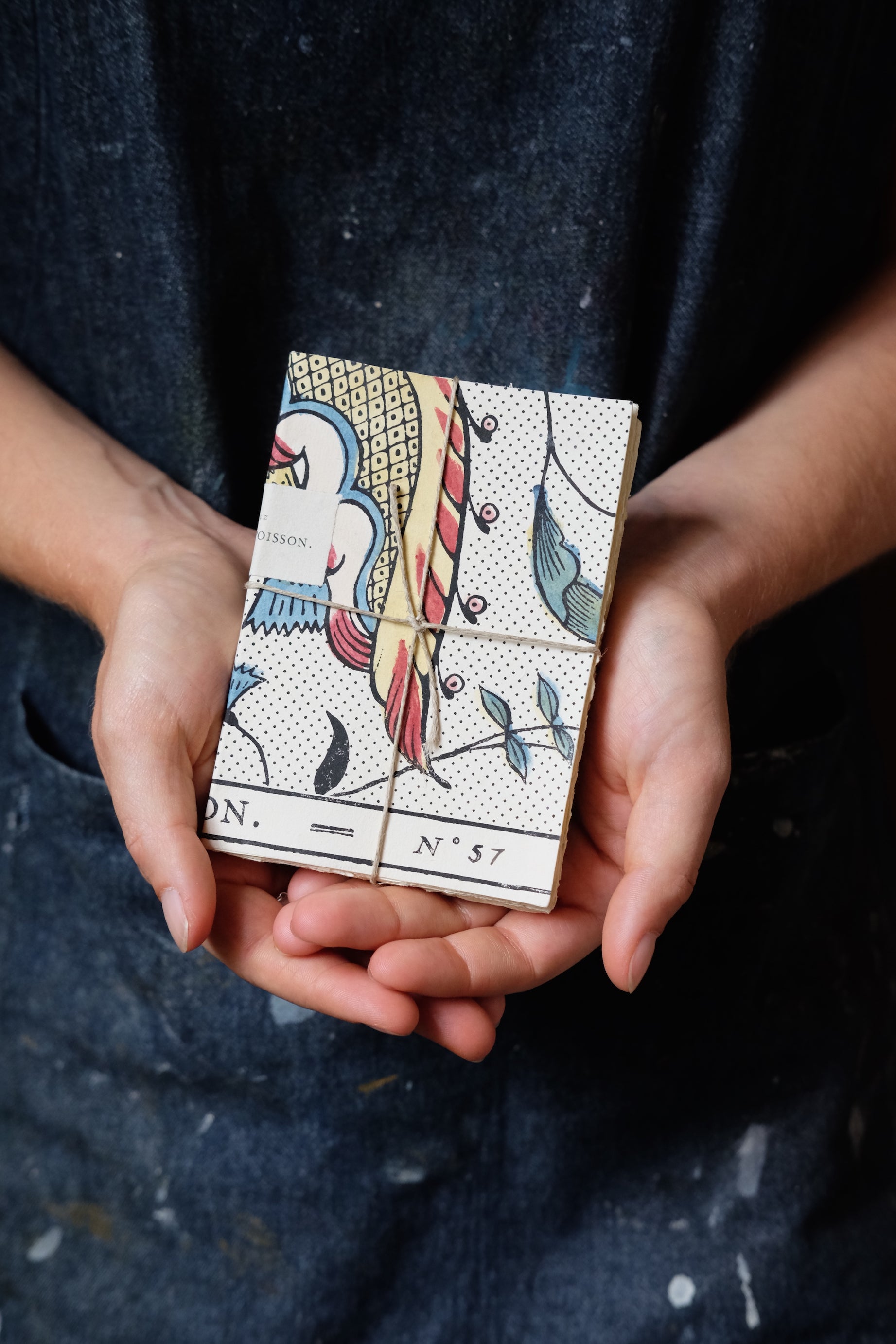 Carnet cousu main "Jaipur"