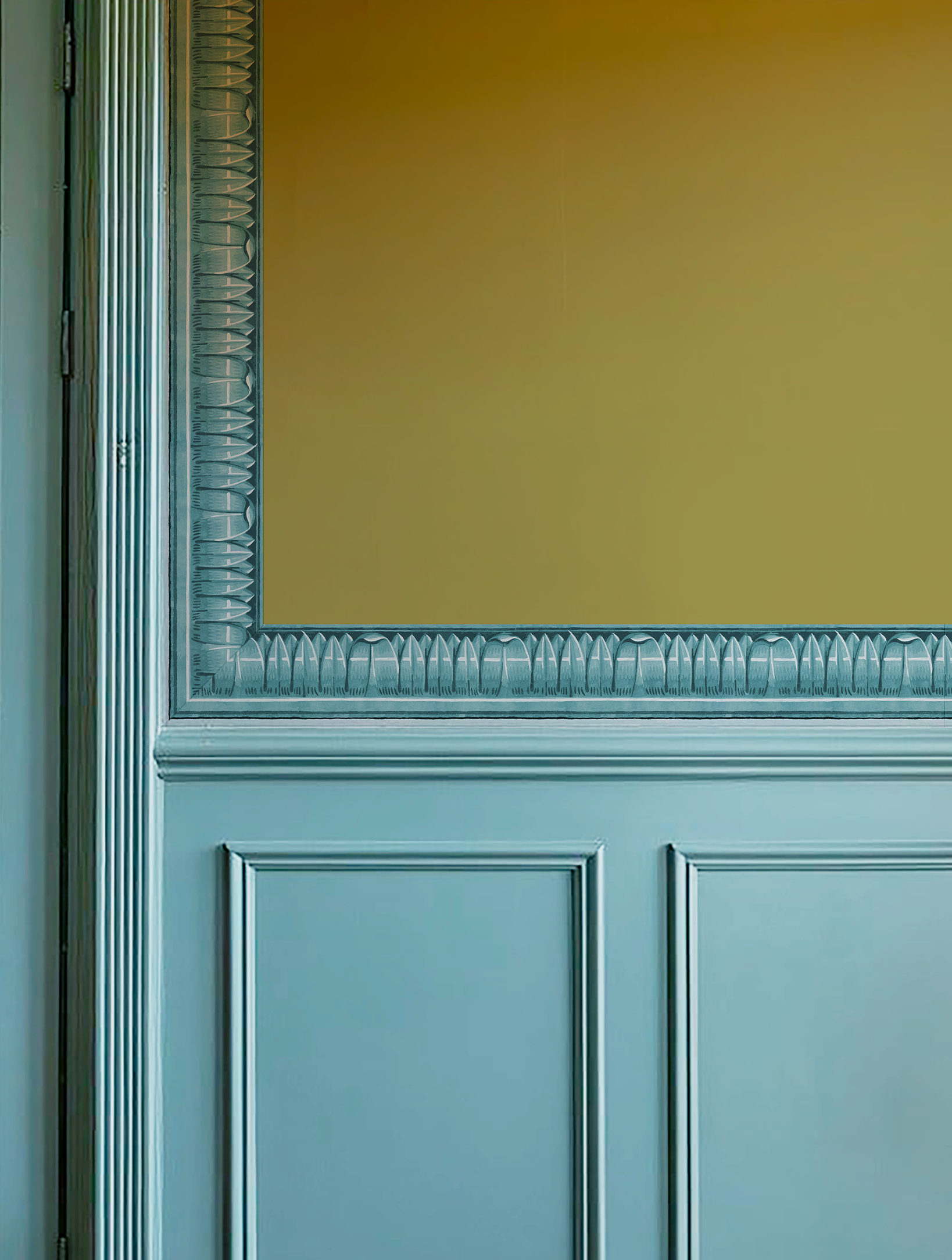 Frise "Bordure palmée"