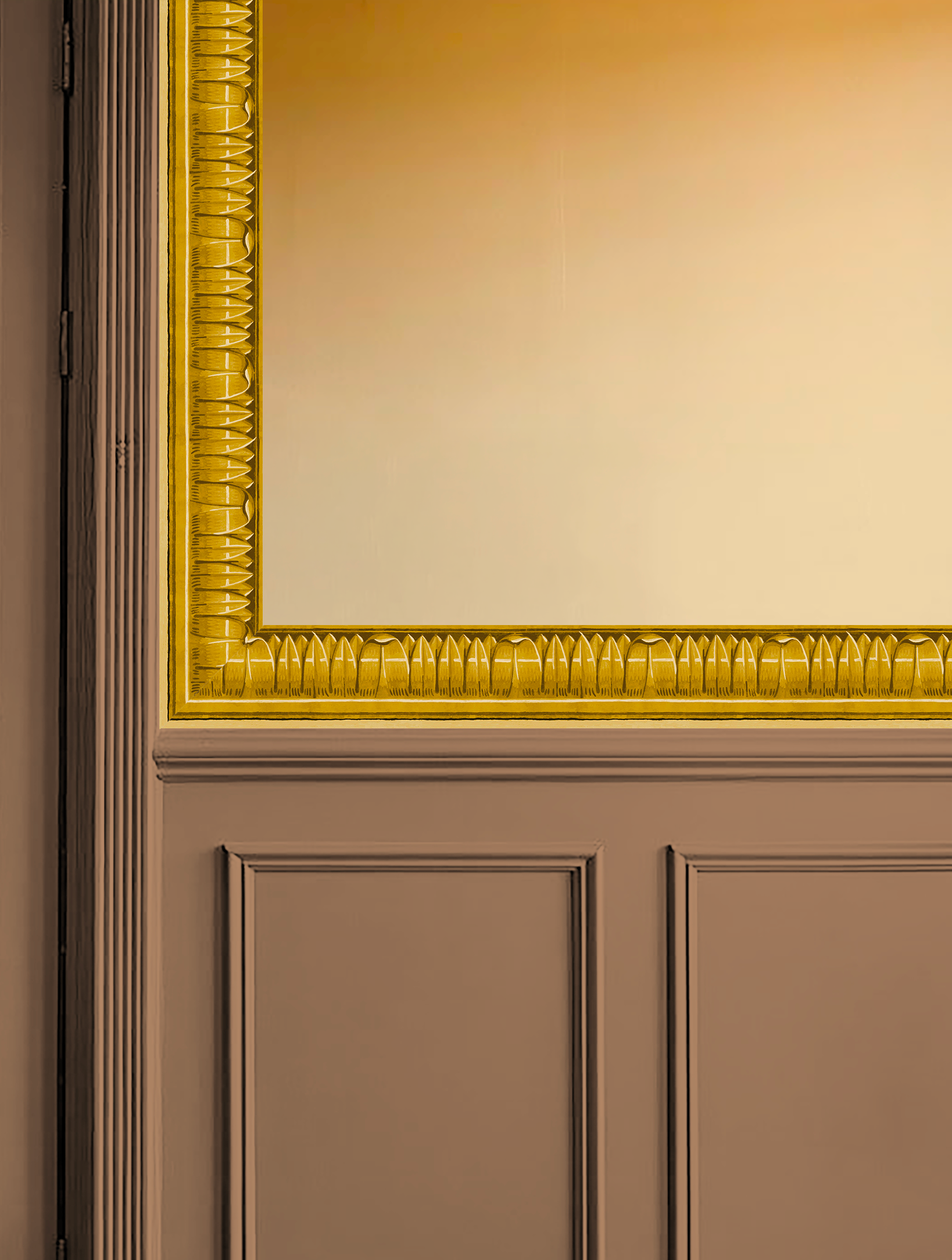 Frise "Bordure palmée"