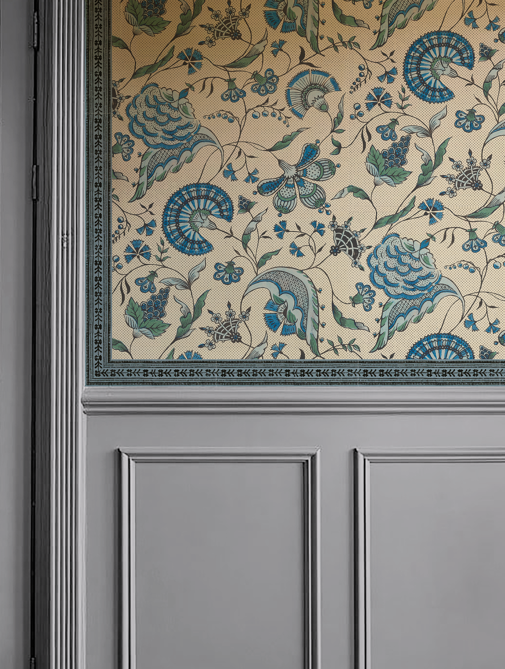 Frise "Guirlande de fleurs"