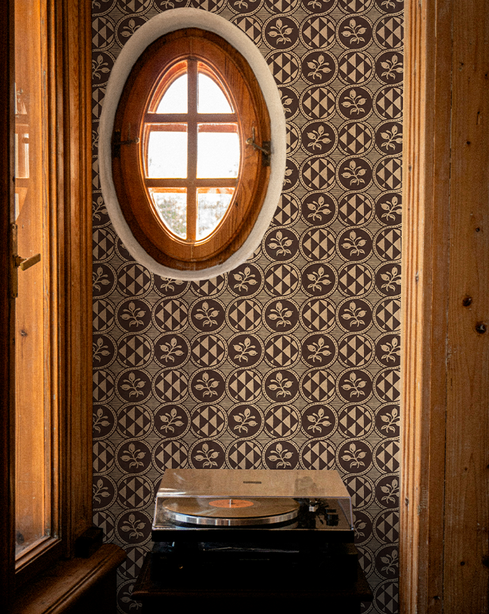 Papier peint "Olives"