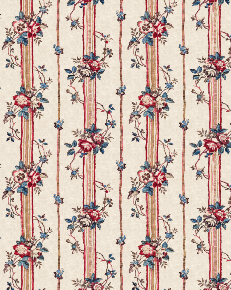 Fabric "Rayures provençales"