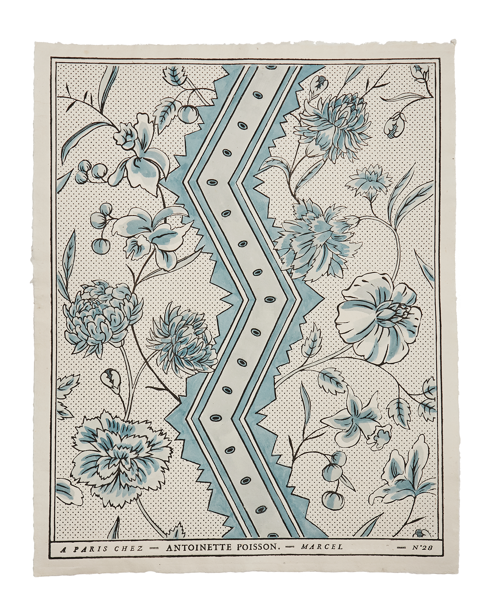 Domino paper "Marcel"