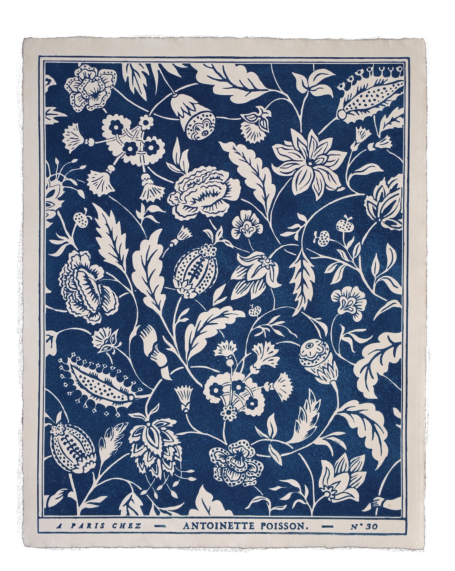 Domino paper "Indienne"