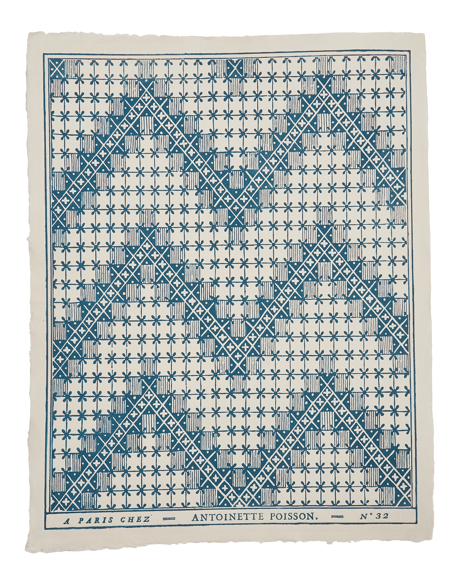 Domino paper "Points de Hongrie"