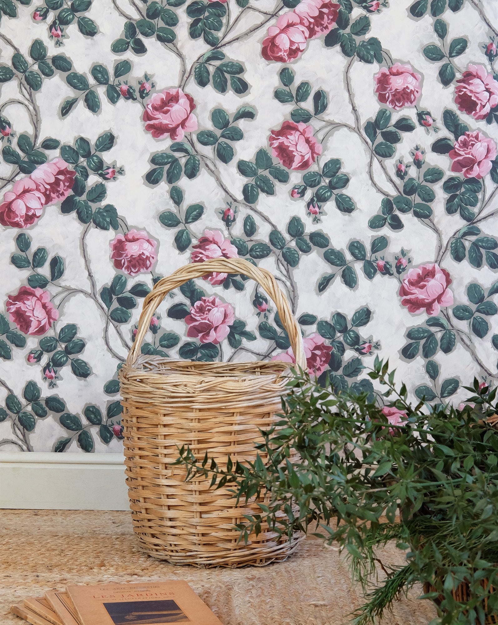 Wallpaper "Roses Pompadour"