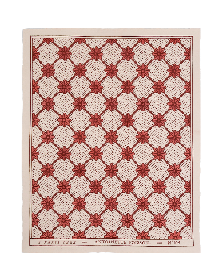 Papier dominoté "Résille"