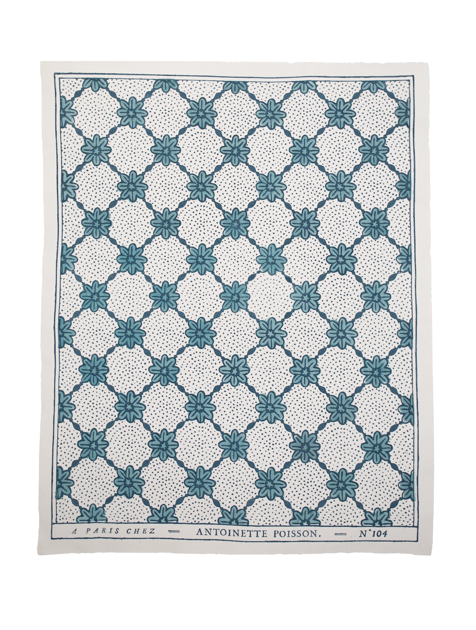 Domino paper "Résille"