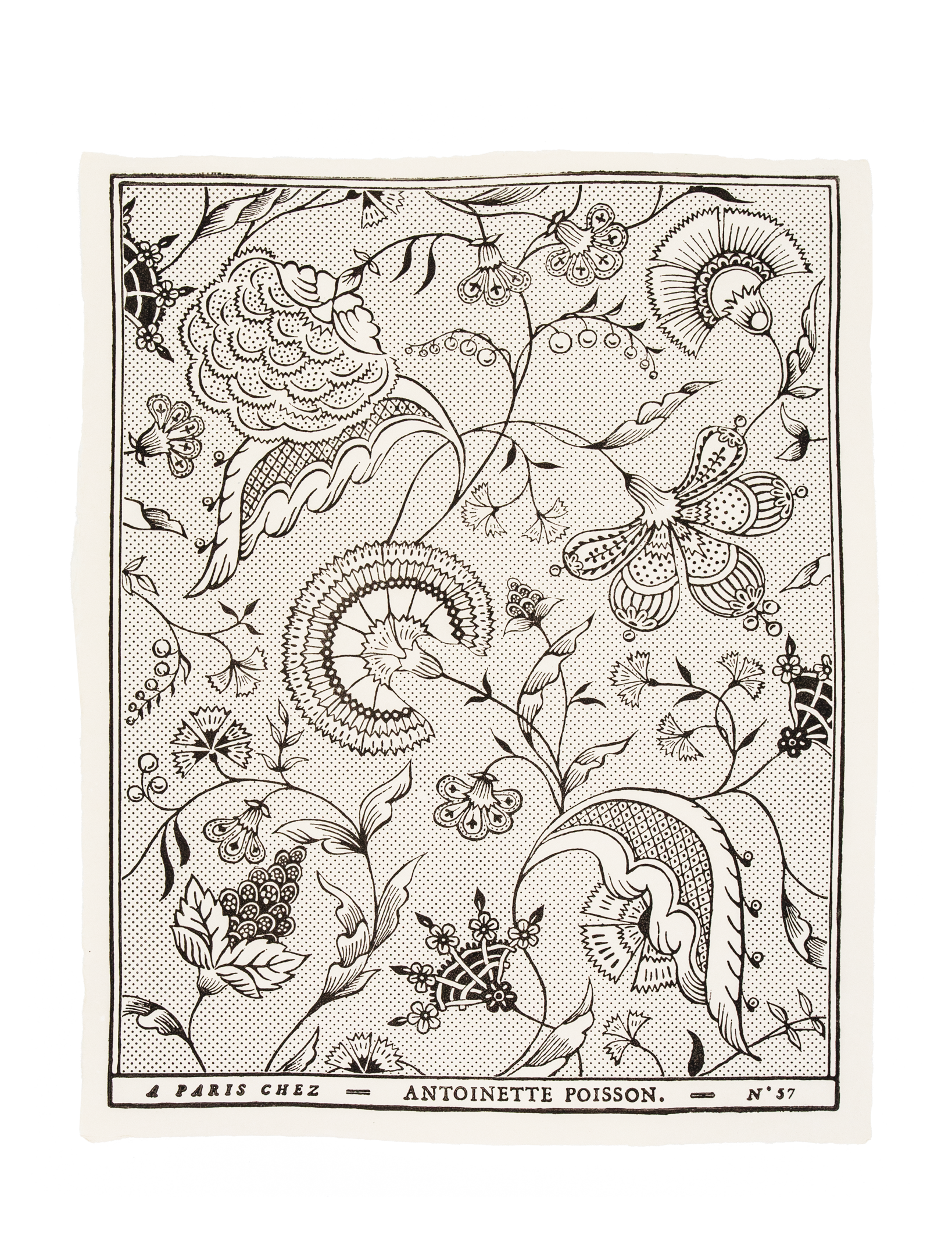 Papier dominoté "Jaipur"