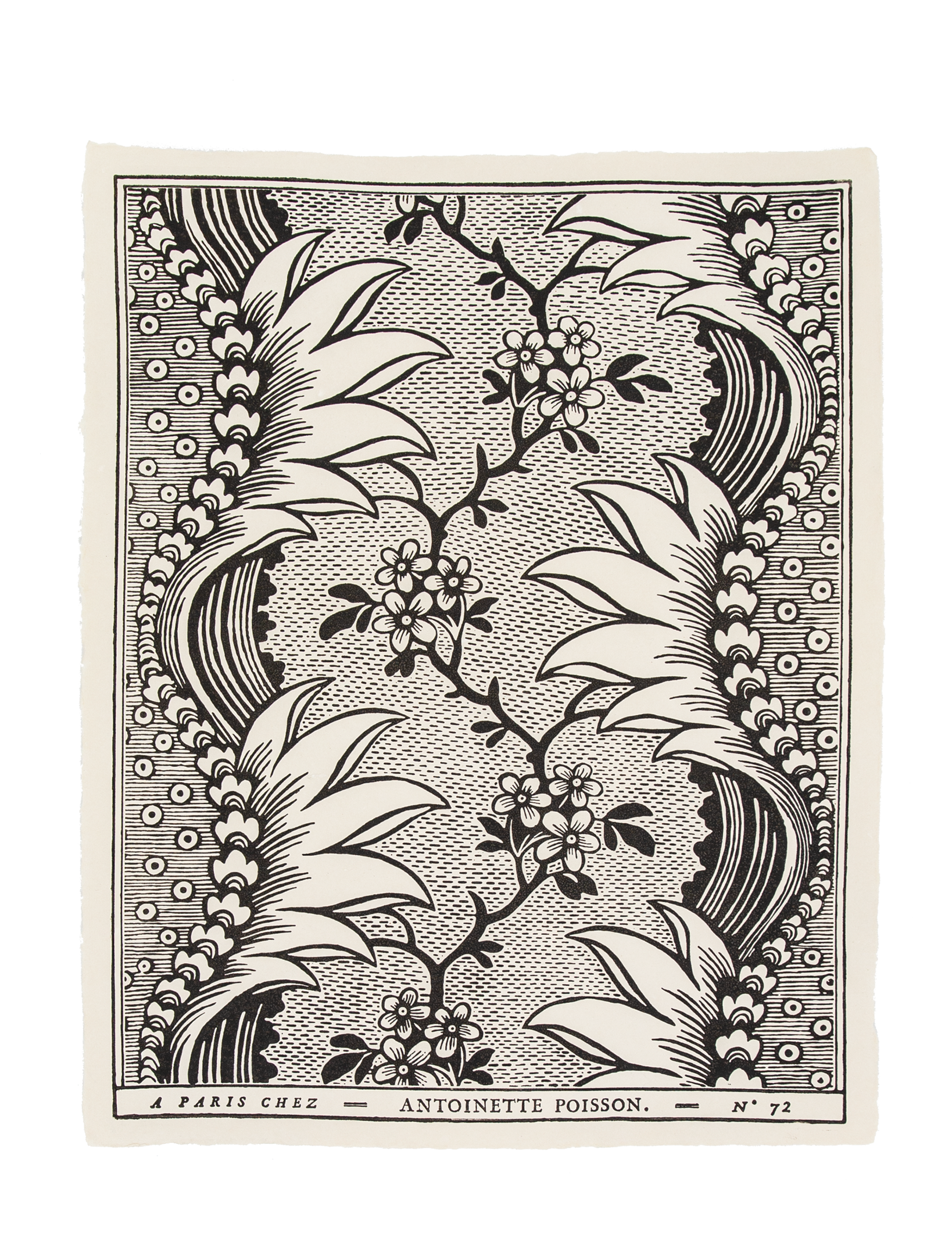 Papier dominoté "Torrent"