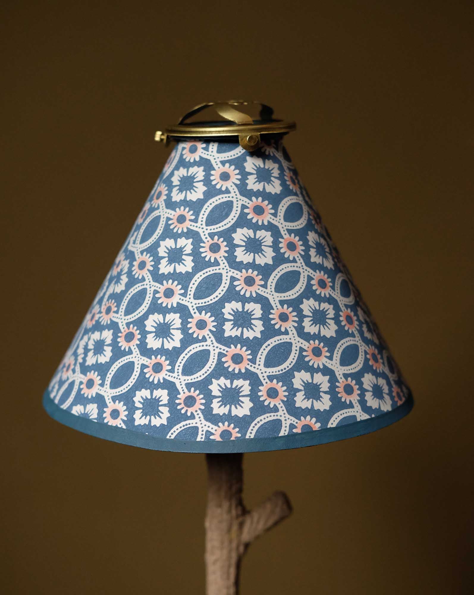 Lampshade "Fleurs & Entrelacs"