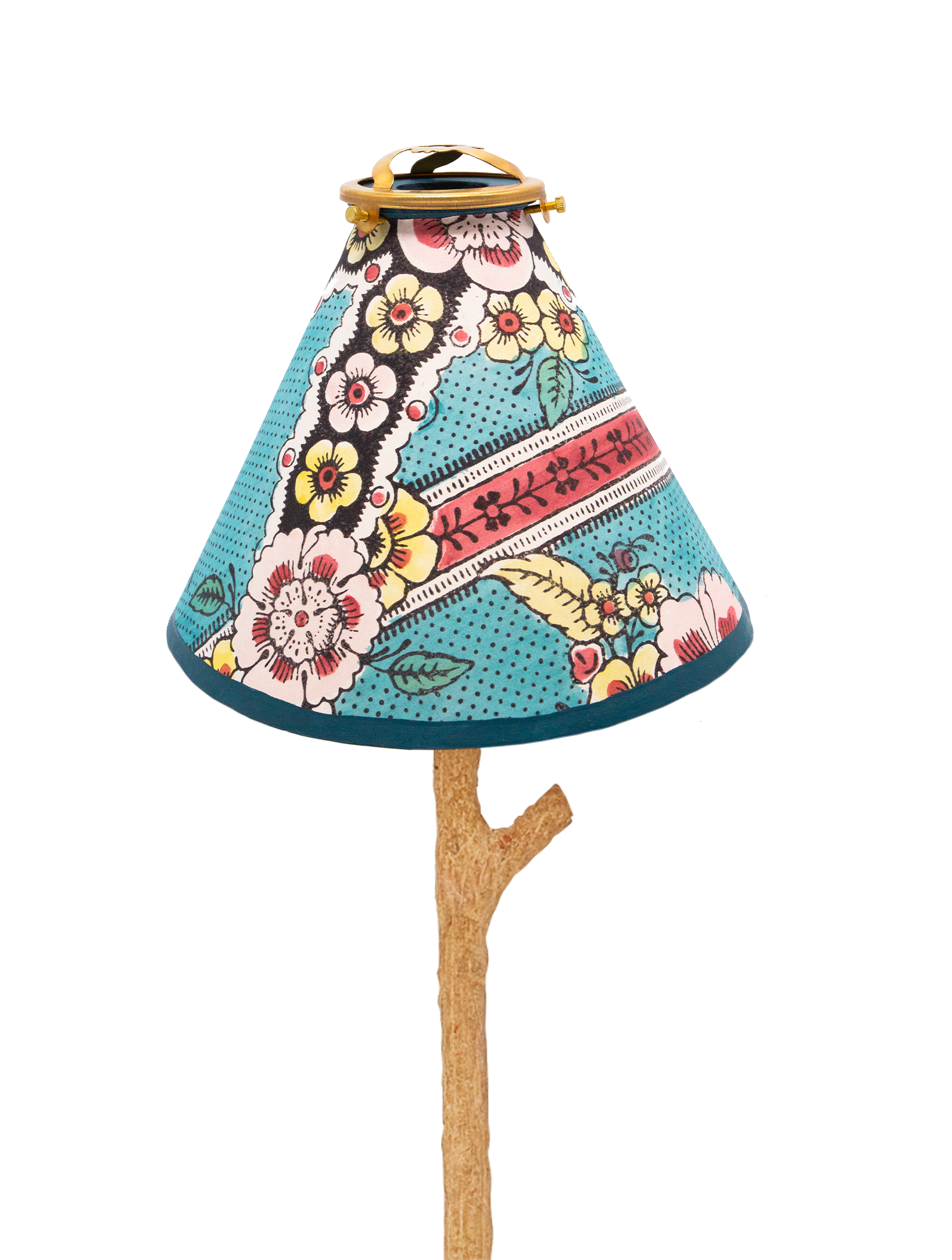 Lampshade "Guirlande de fleurs"