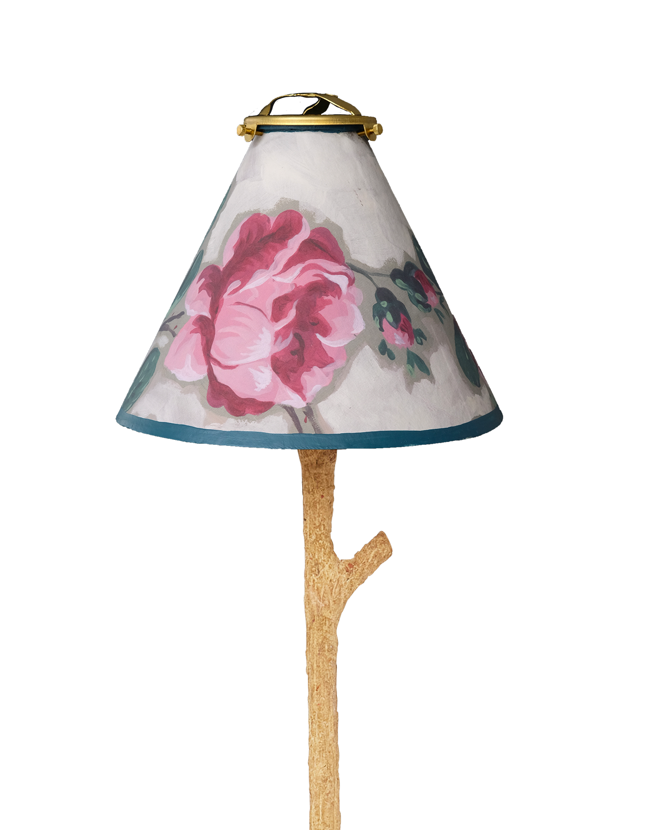 Lampshade "Roses Pompadour"