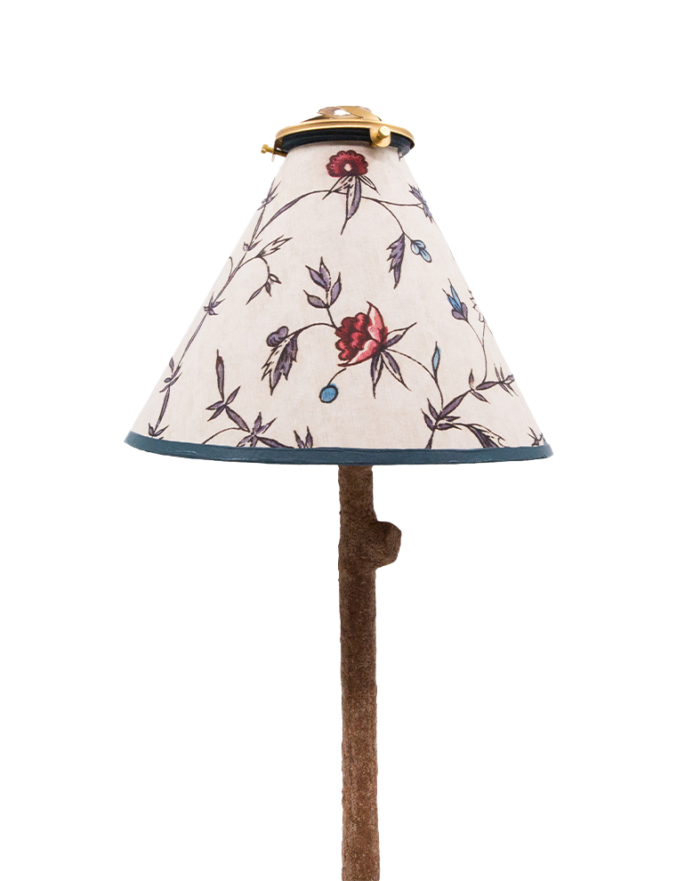 Lampshade "Jardin d'oeillets"