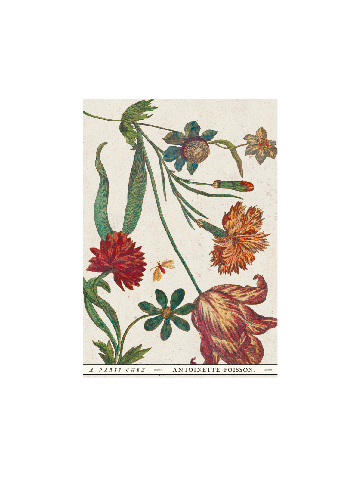 Bloc notes A6 "Jardin fleuri"