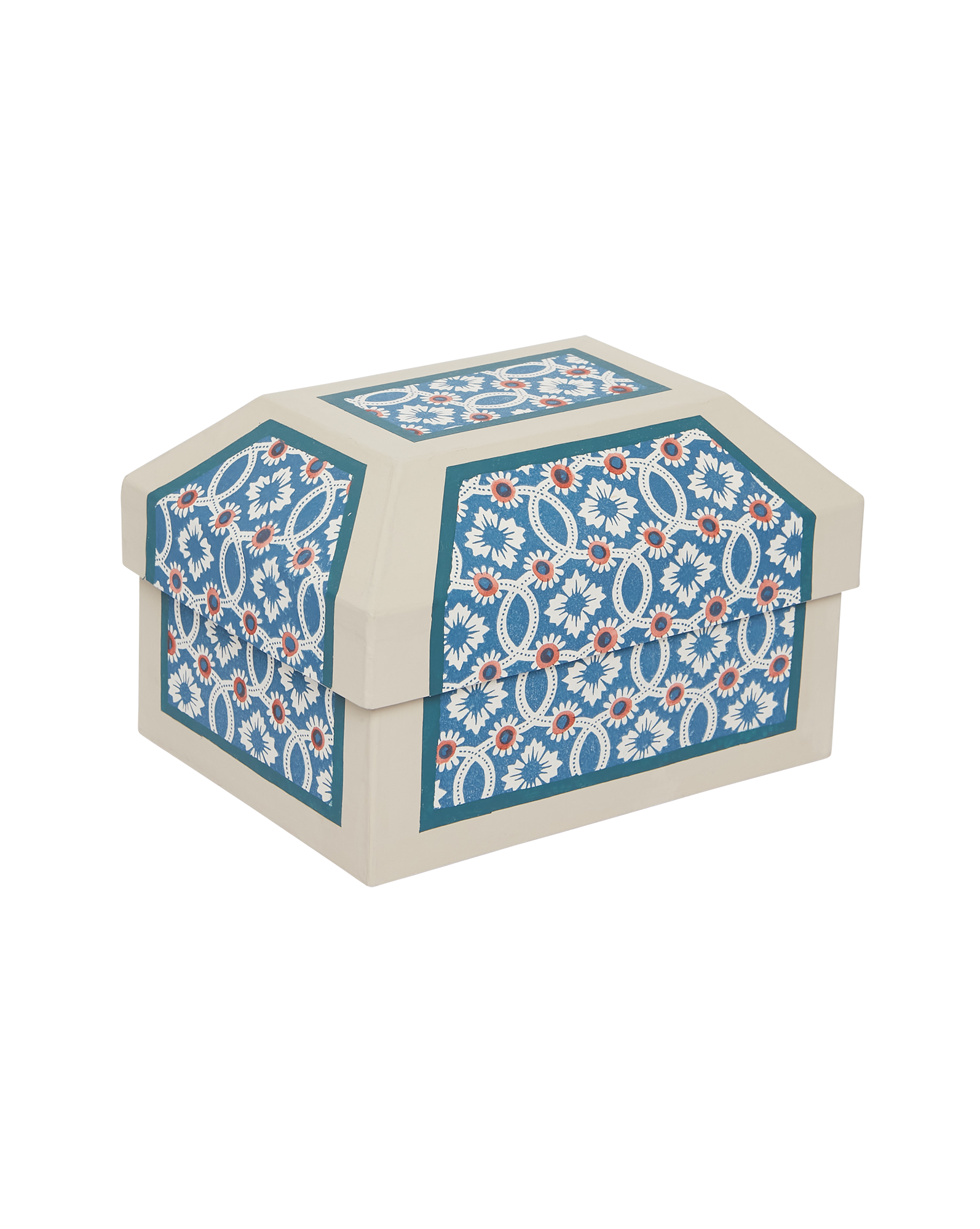 Wedding box, small size "Fleurs & Entrelacs"