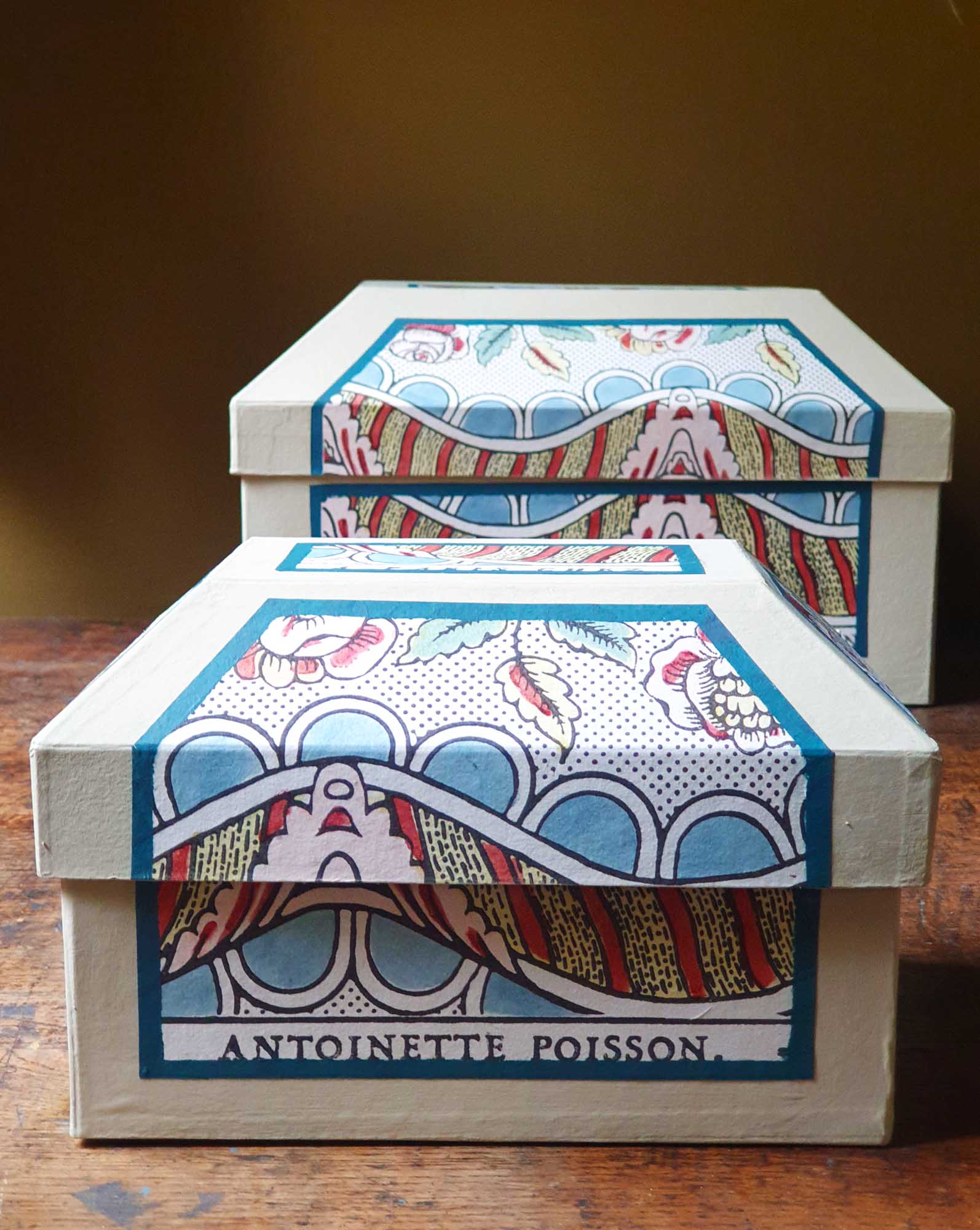 Wedding box, small size "Guirlandes & Festons"