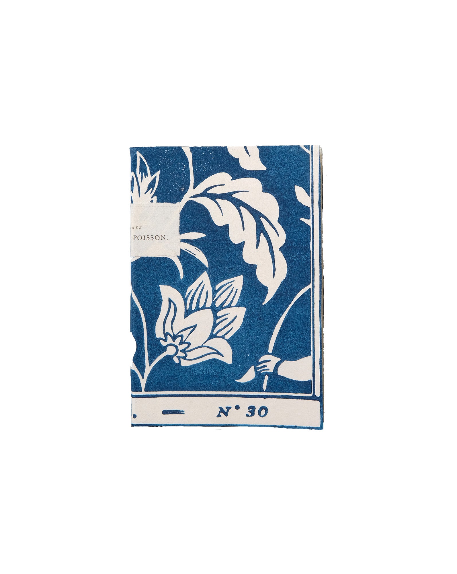 Hand sewn notebook "Indienne"