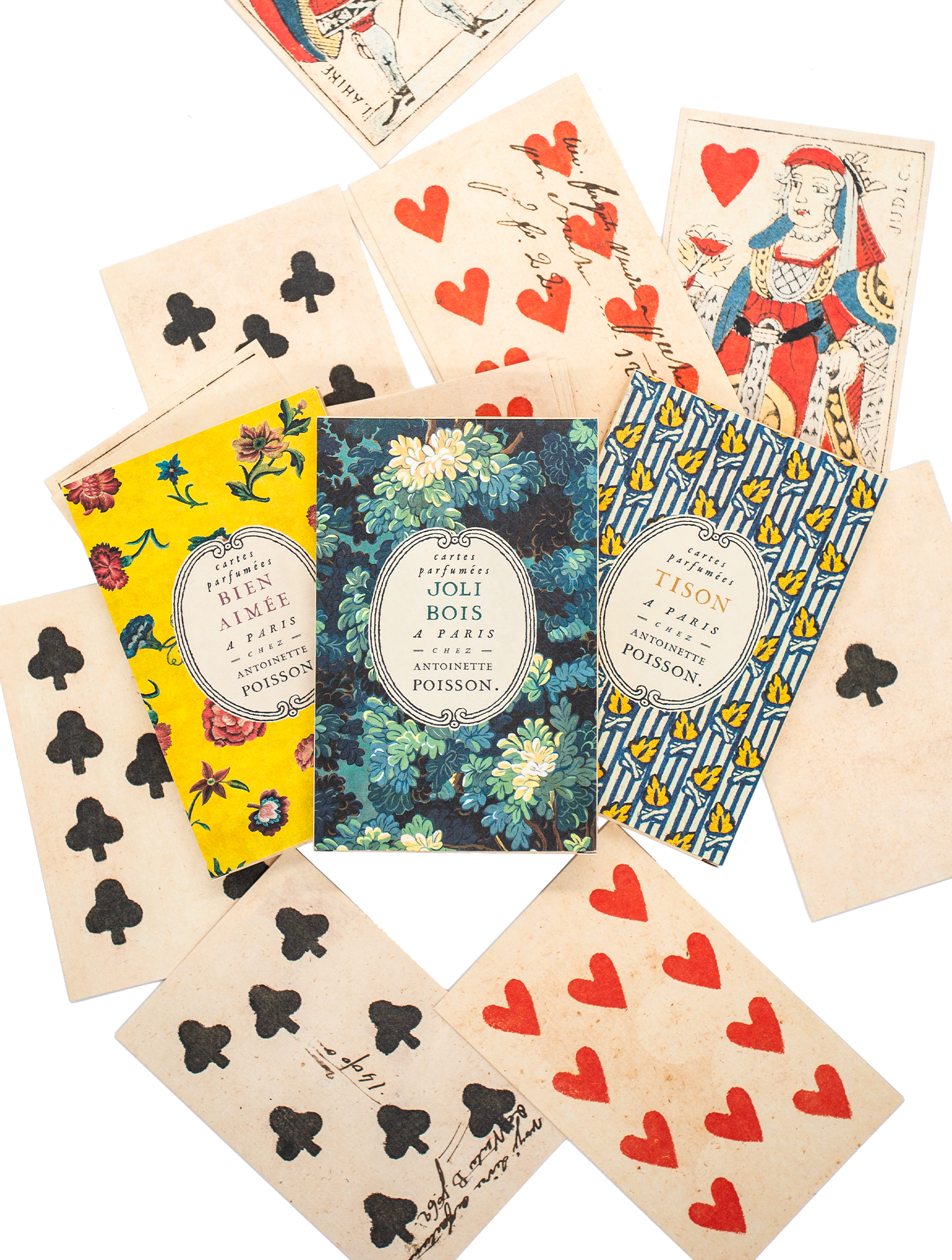 Cartes à jouer parfumées "Joli Bois"