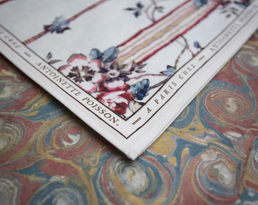 Square tablecloth "Rayures provençales"