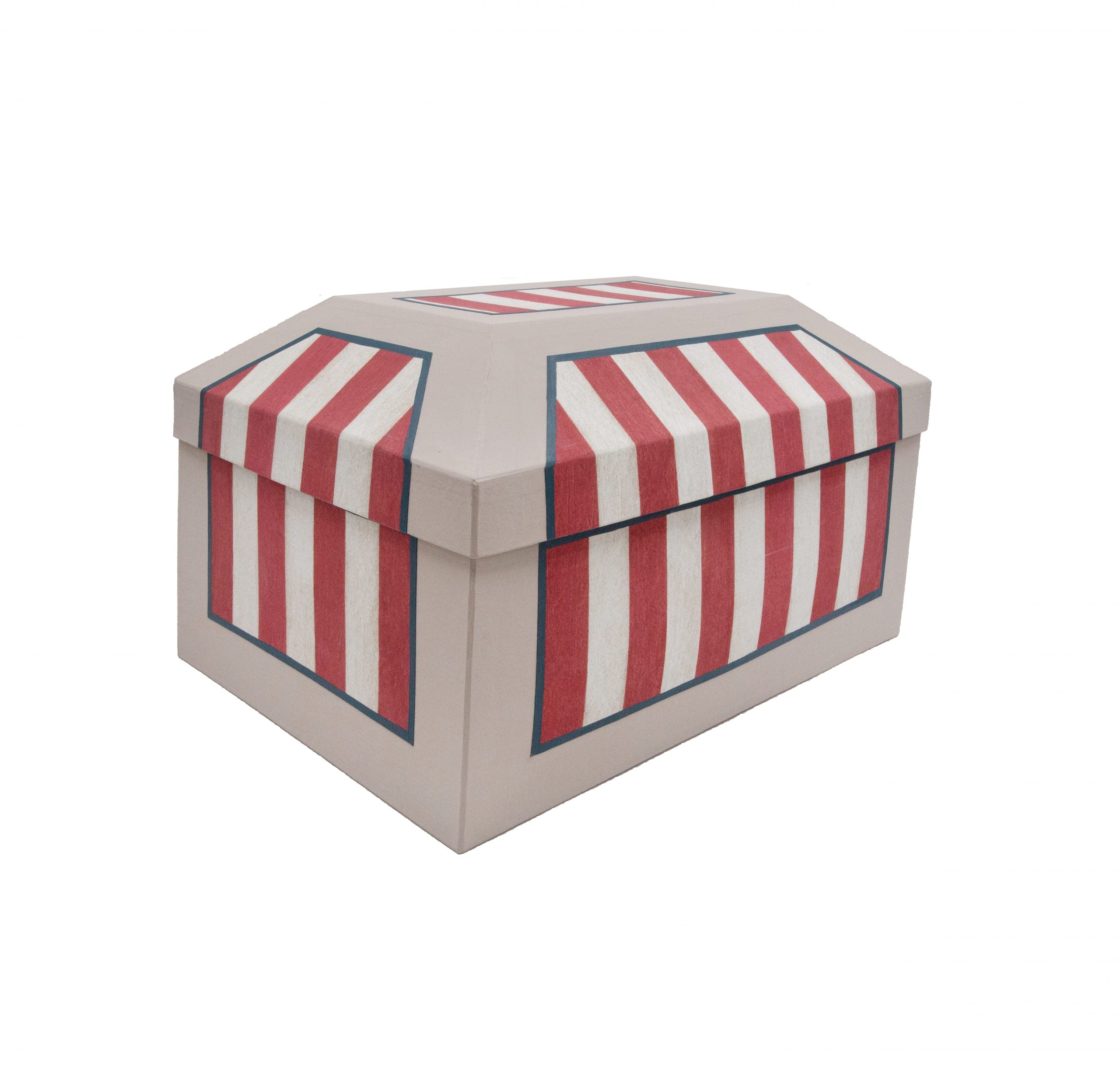 Large box "Rayures rouges"