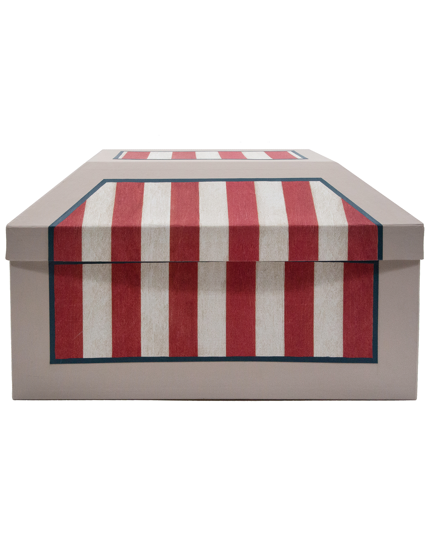 Large box "Rayures rouges"