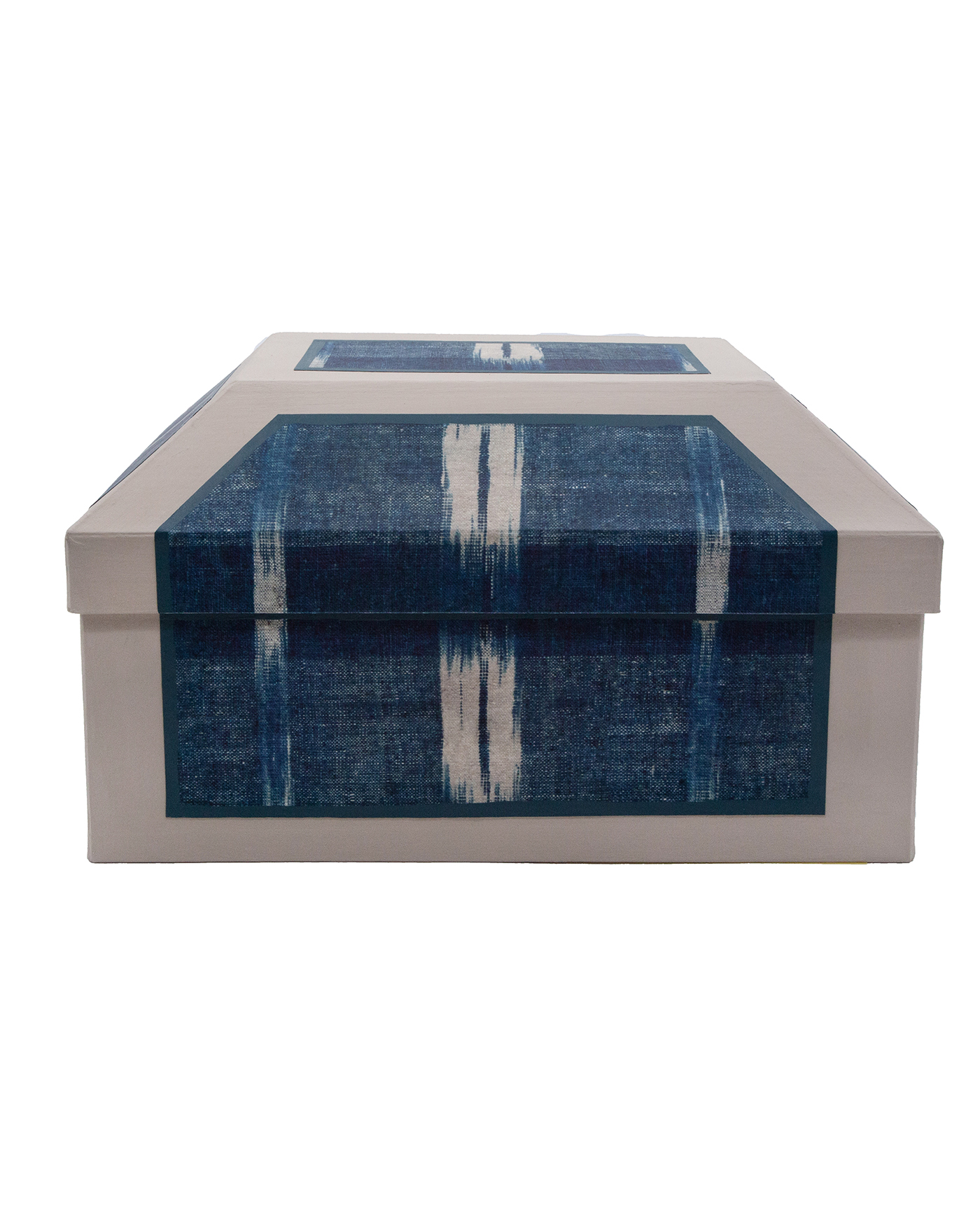 Medium box "Flammé indigo"