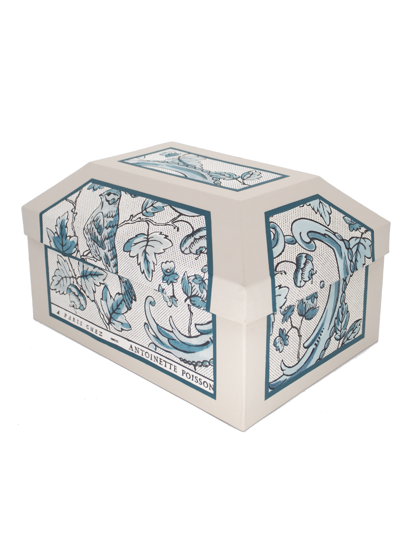 Medium box "Oiseaux et feuillage"