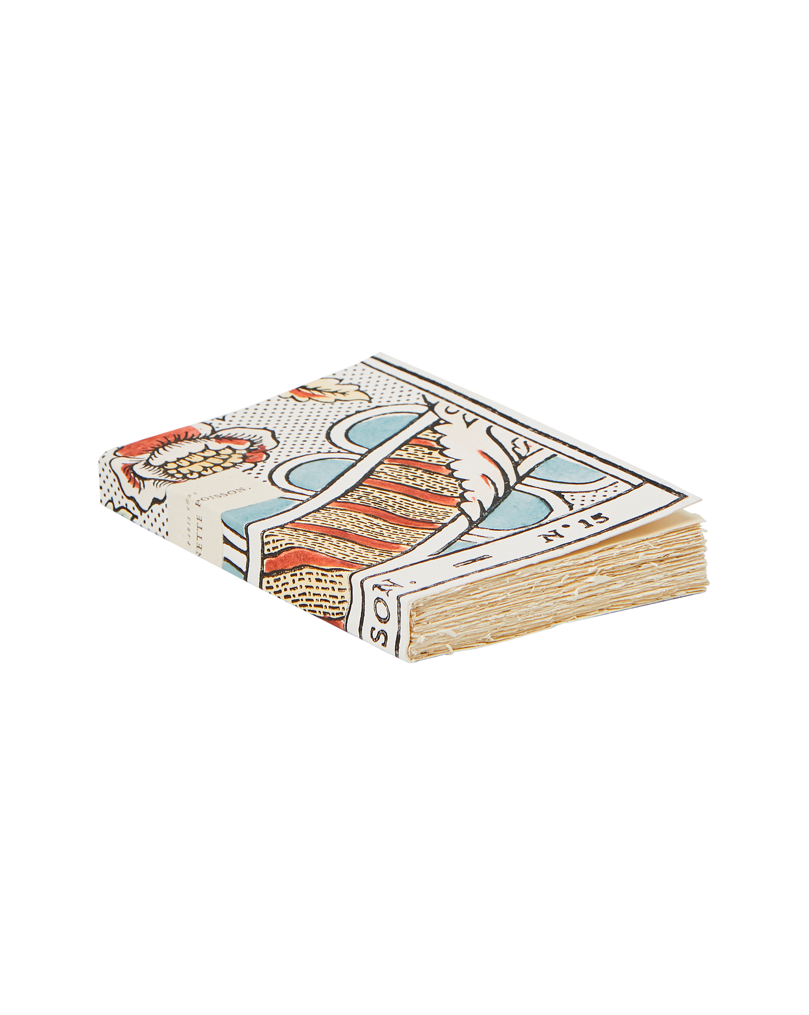 Hand sewn notebook "Guirlande & Festons"
