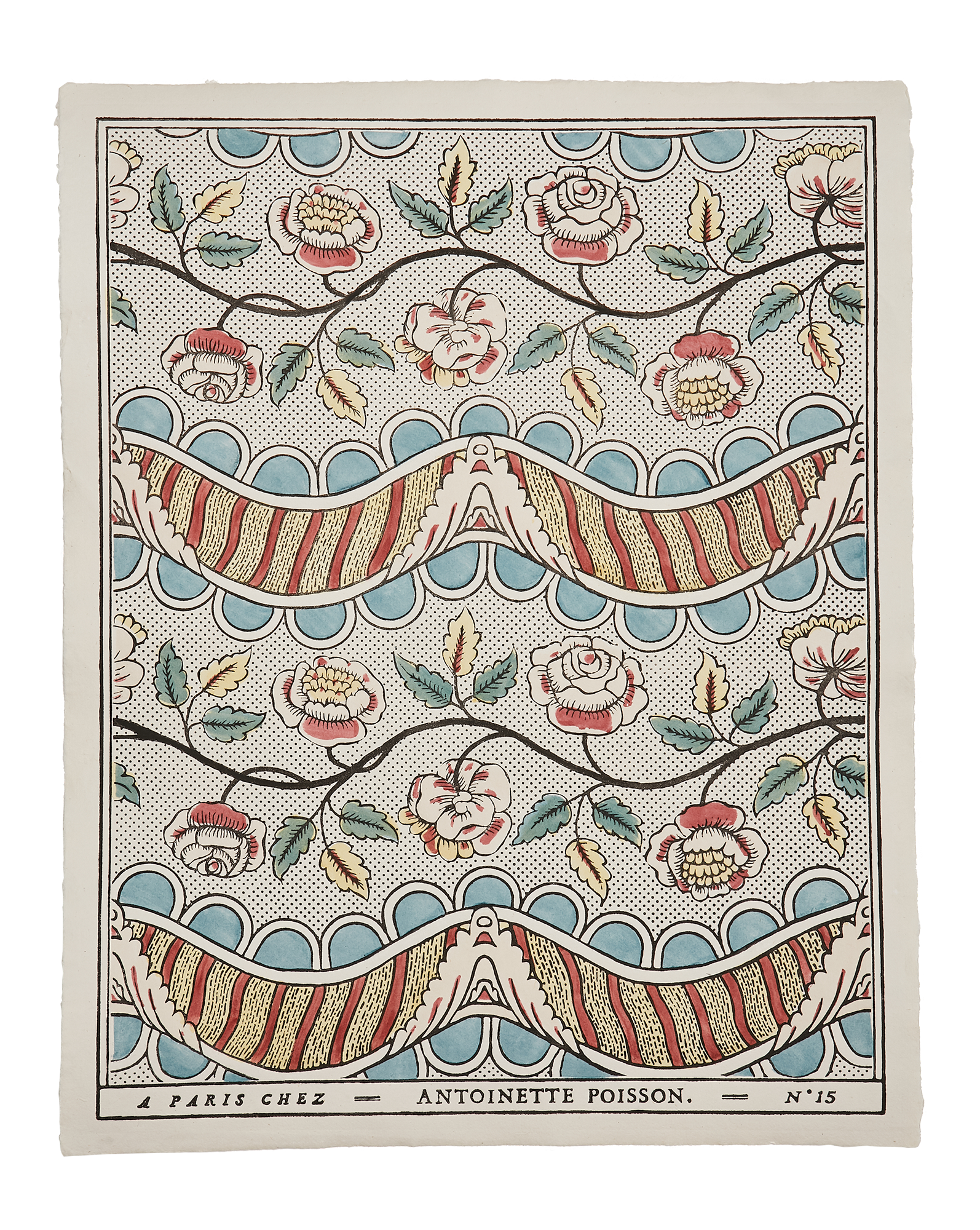 Domino paper "Guirlandes & Festons"