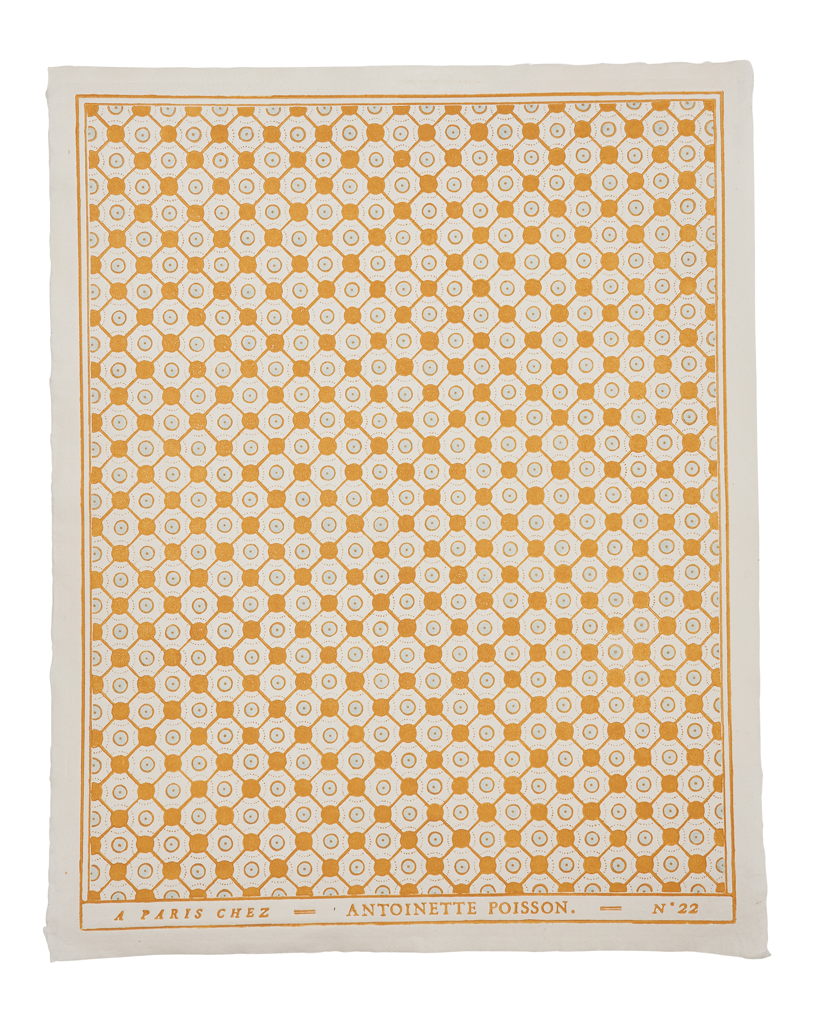 Domino paper "Quadrillages & Ronds"