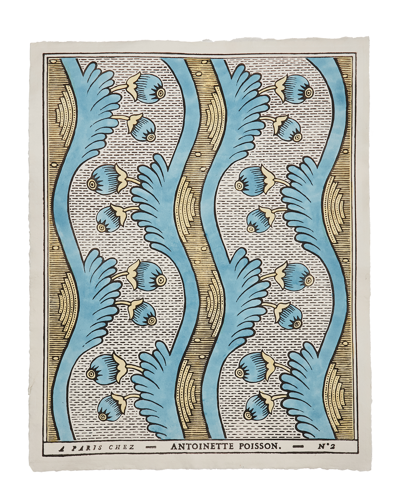 アントワネット・ポワソン　ドミノペーパー Grenades グレネード　額装 アントワネット・ポワソン ドミノペーパー Grenades グレネード