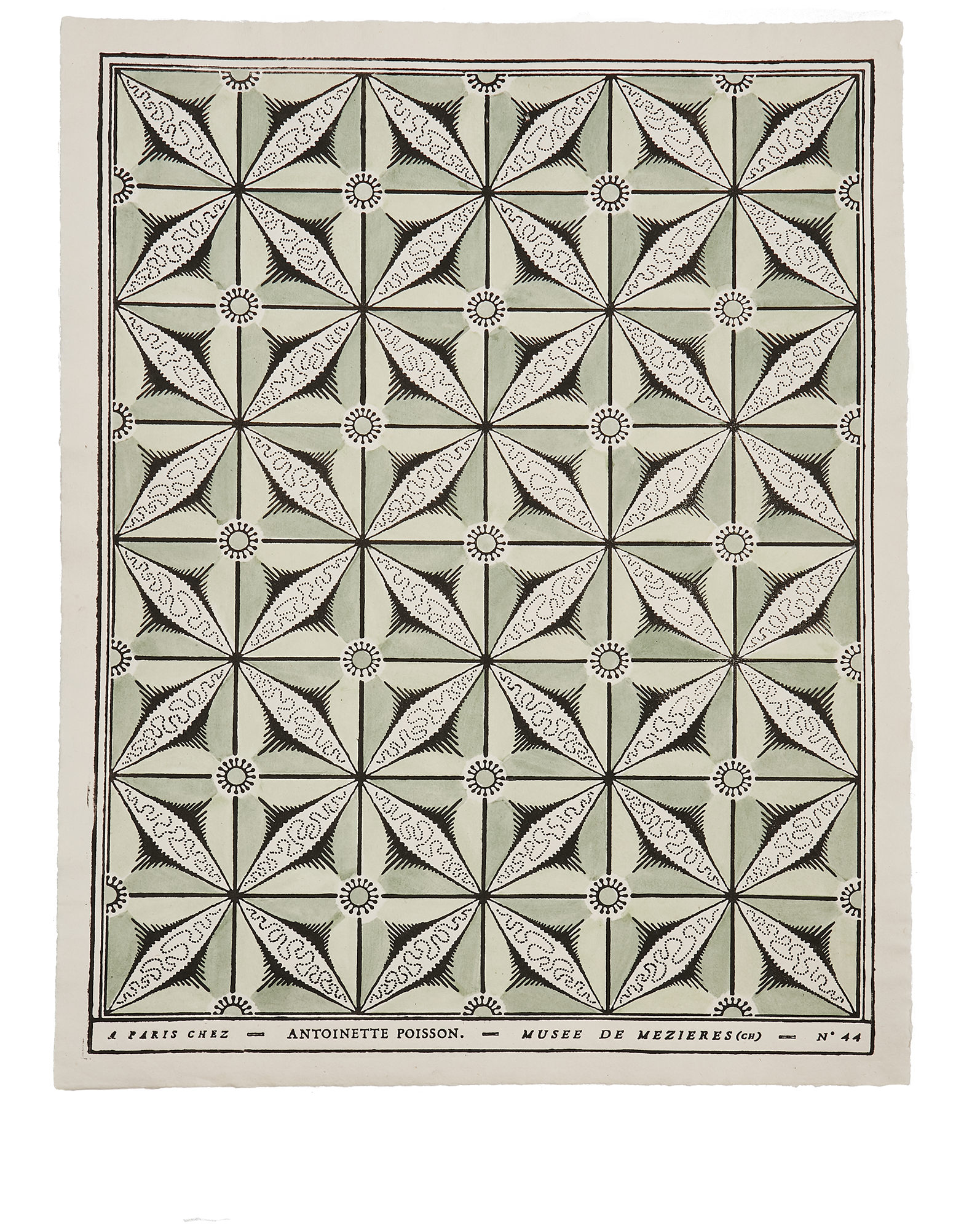 Domino paper "Mézières"
