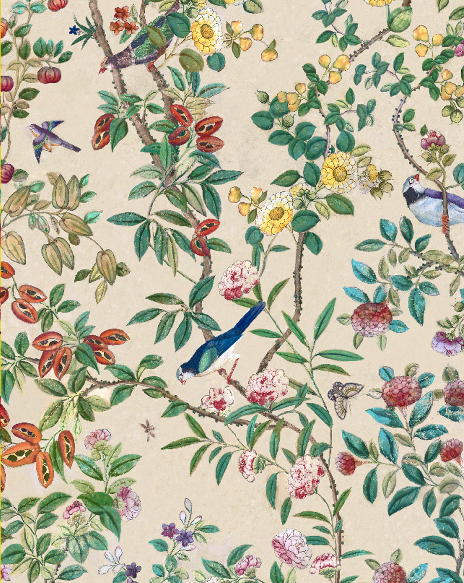 Wallpaper chinois "Canton"