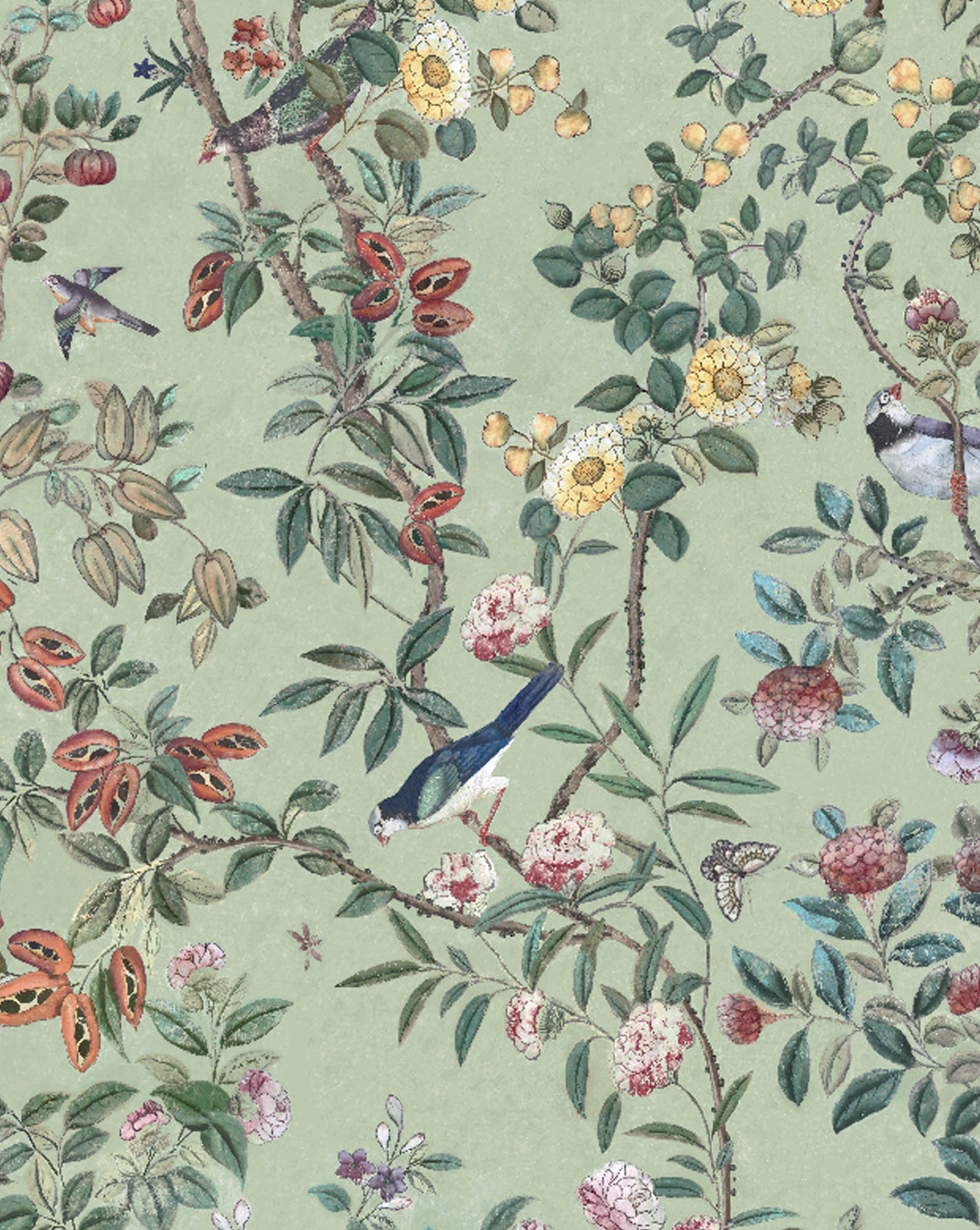 Wallpaper chinois "Canton"