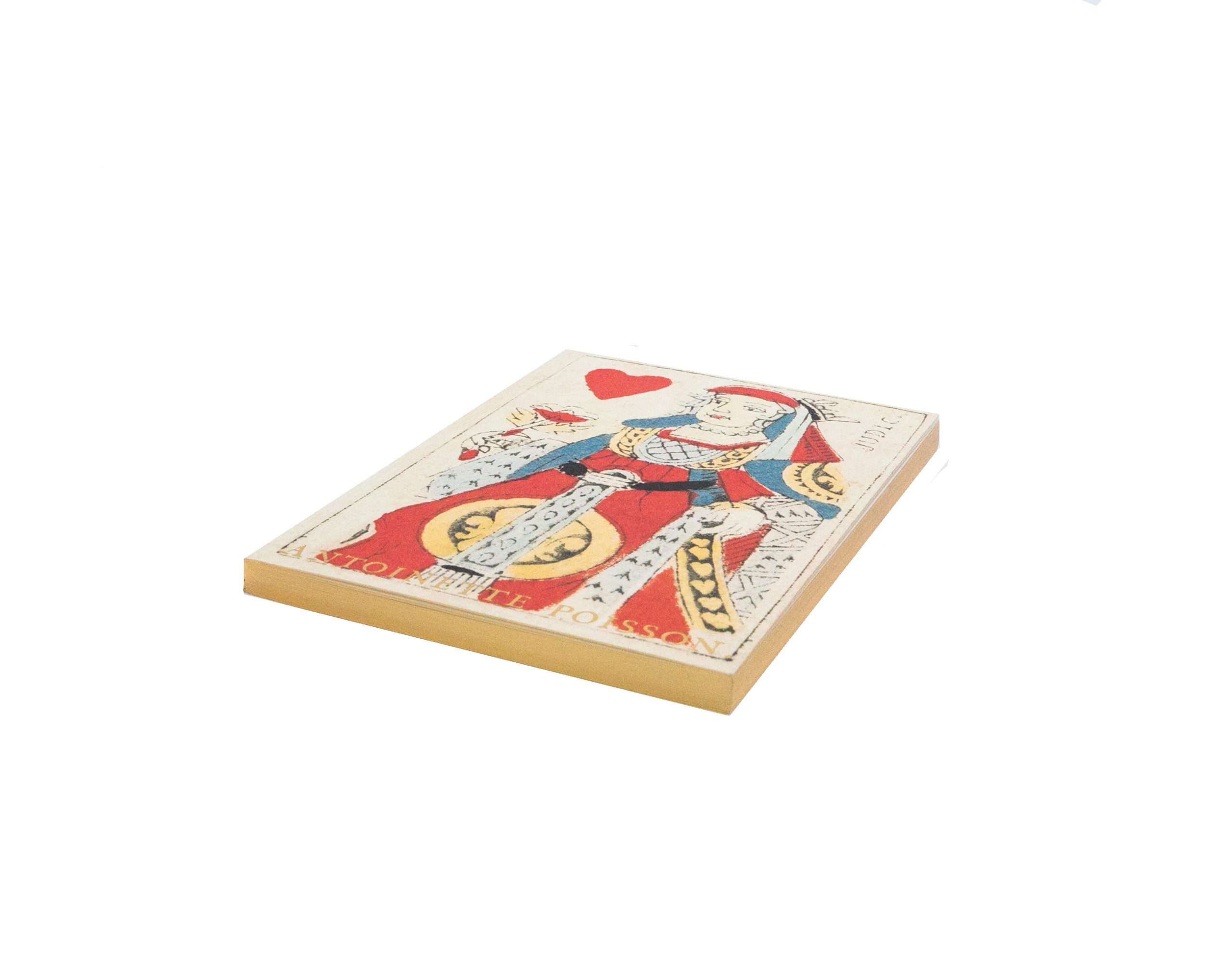 Small notebook Cartes à jouer "Dame de coeur"