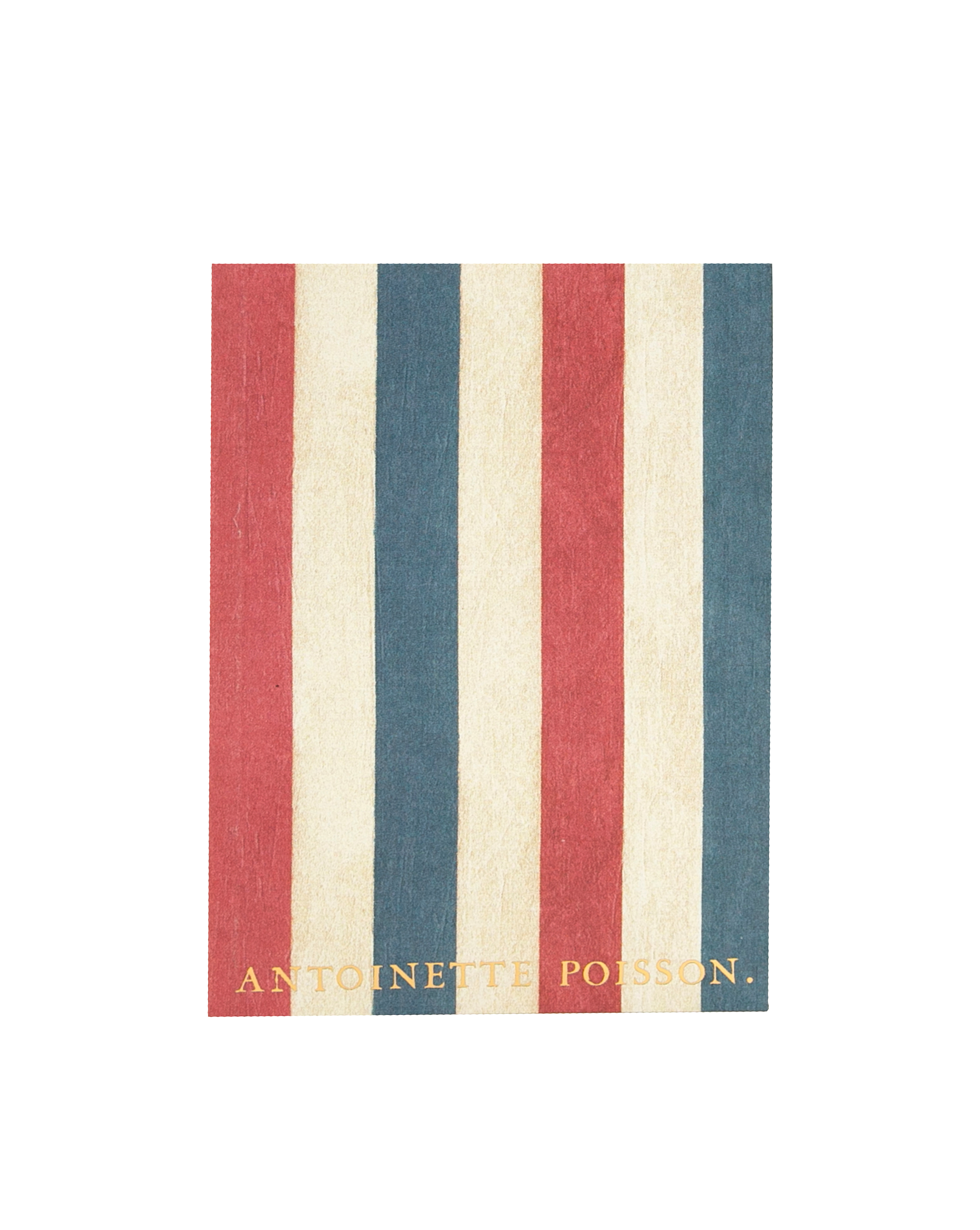 Small notebook "Rayures tricolores"