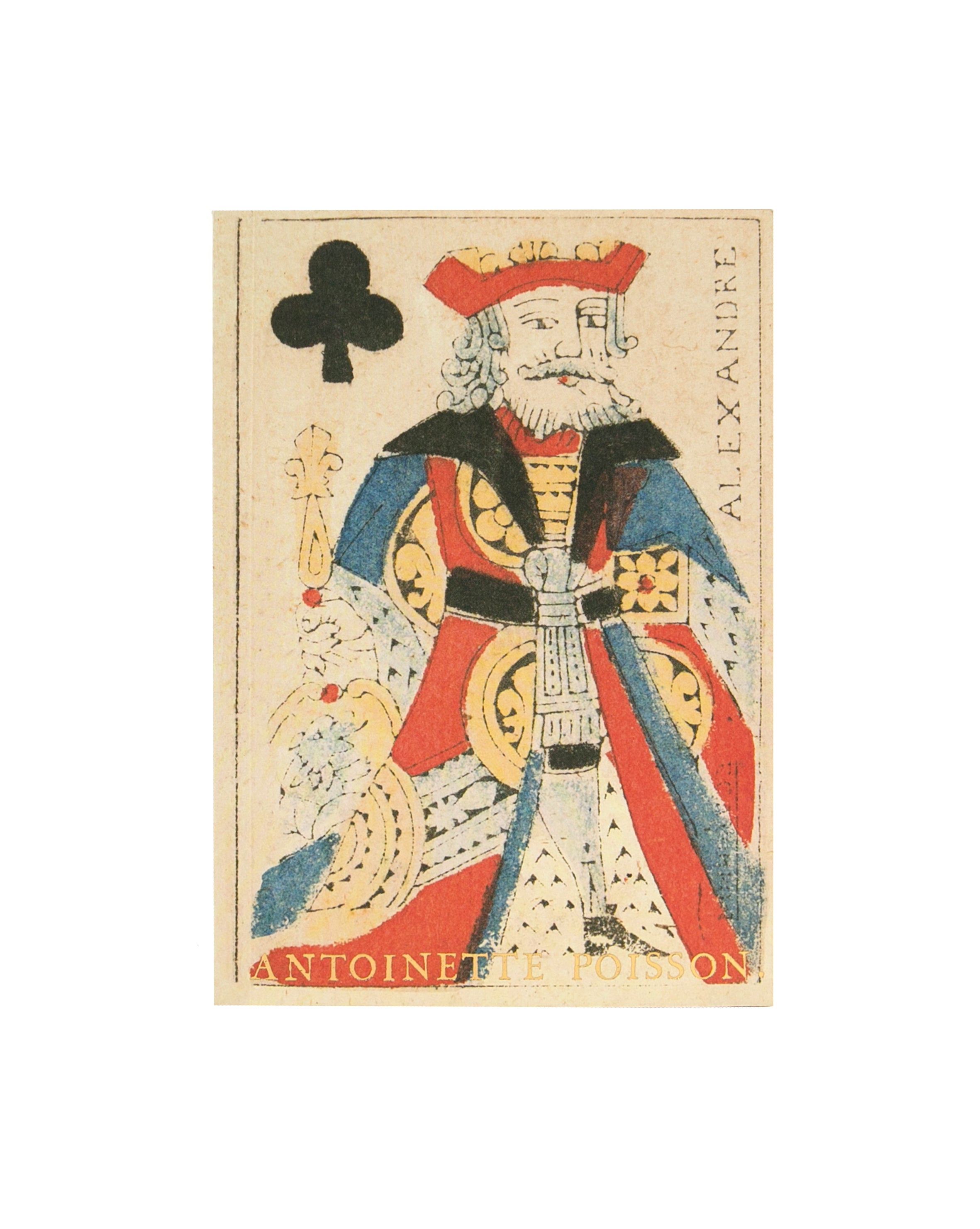 Small notebook Cartes à jouer "Roi de trèfle"