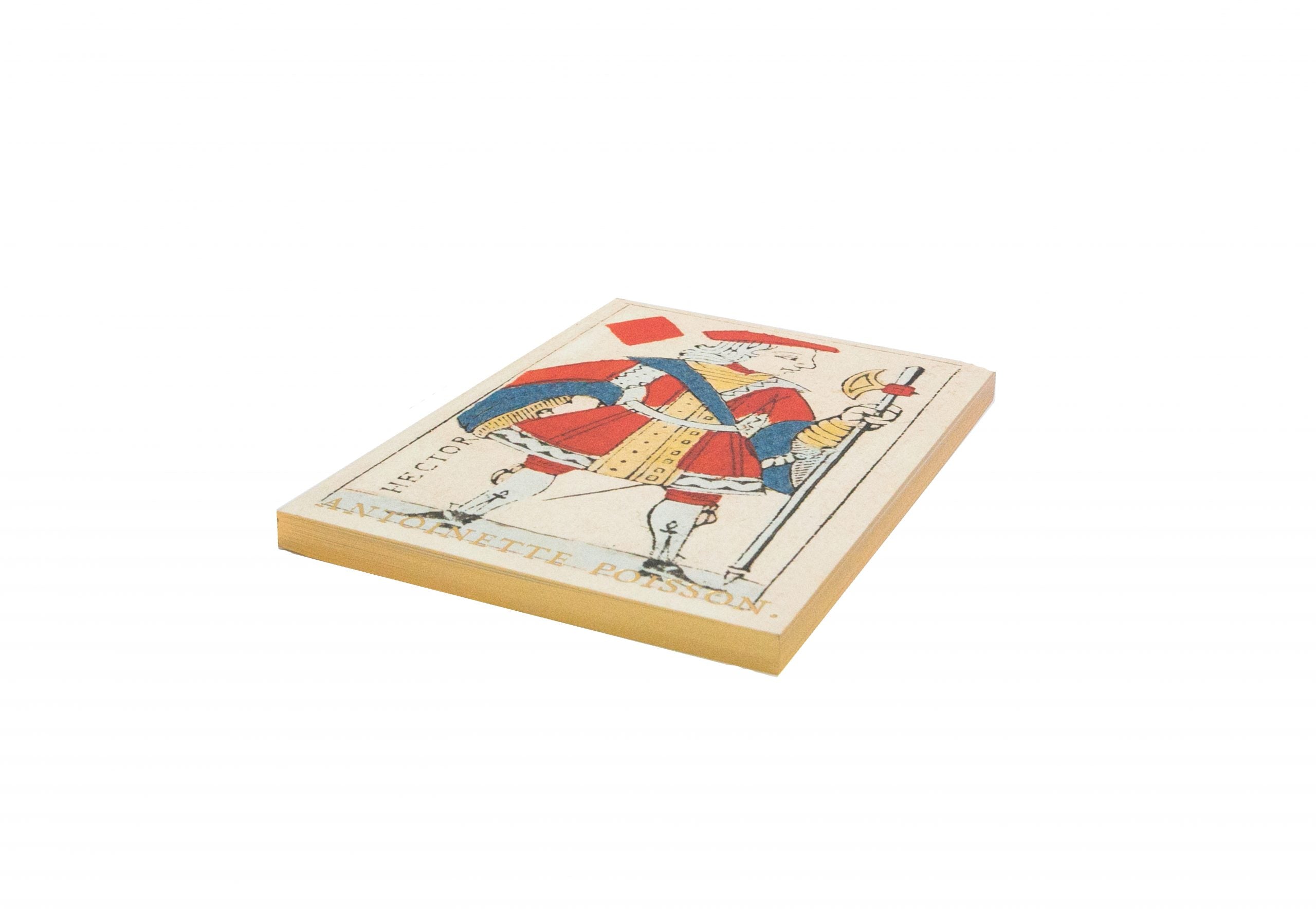 Small notebook Cartes à jouer "Valet de carreau"