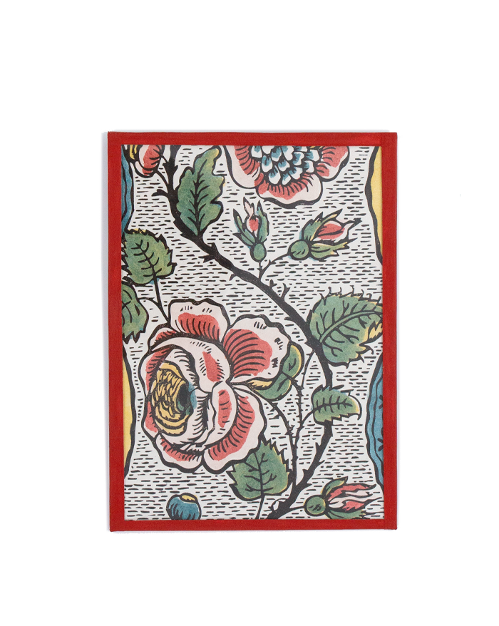 Domino encadré petit format "Coccinelle - Rose"